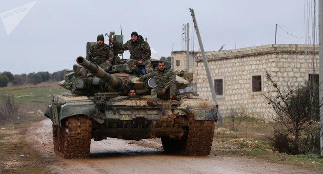 آغاز عملیات نظامی ارتش سوریه در محور ارتفاعات الزاویه با آزادسازی دو شهرک