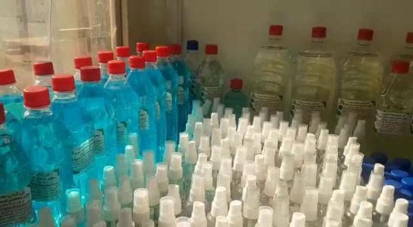 3200 لیتر محلول ضدعفونی قاچاق در کرمانشاه کشف شد