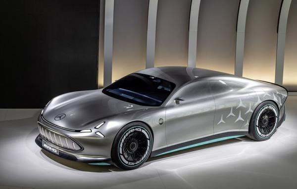 مرسدس Vision AMG؛ سفری به آینده خودروهای الکتریکی